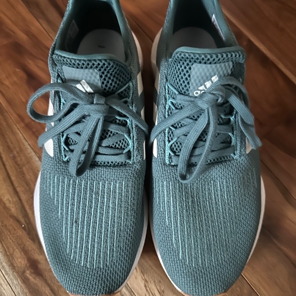 Adidas Swift Run Teal Sneakers - Picture 1 of 5
